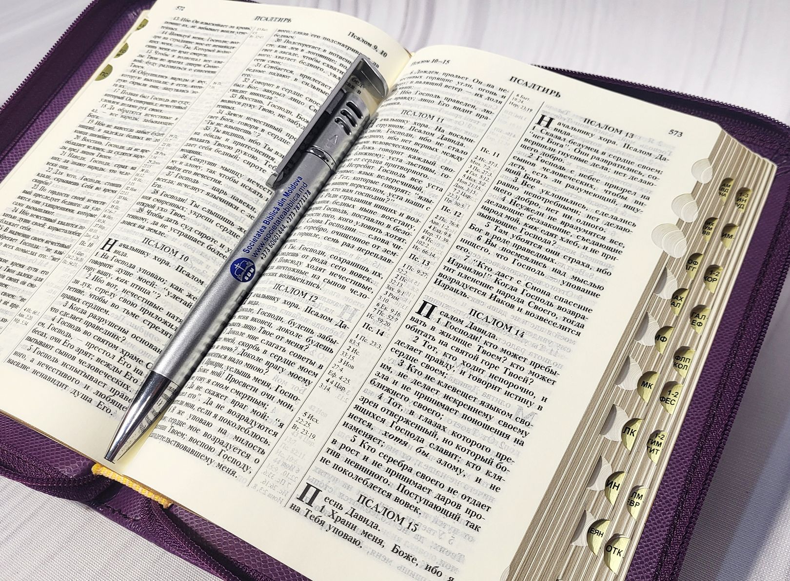 Biblia Rus 045 ZTI (mauve)
