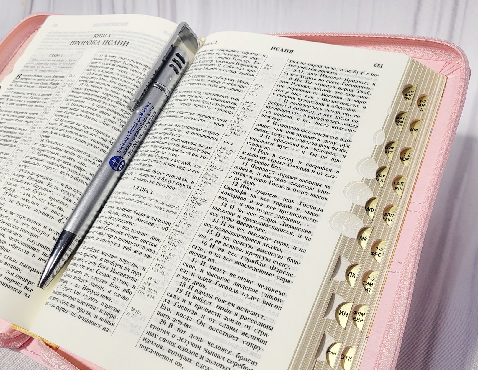Biblia Rus 045 ZTI (pink)