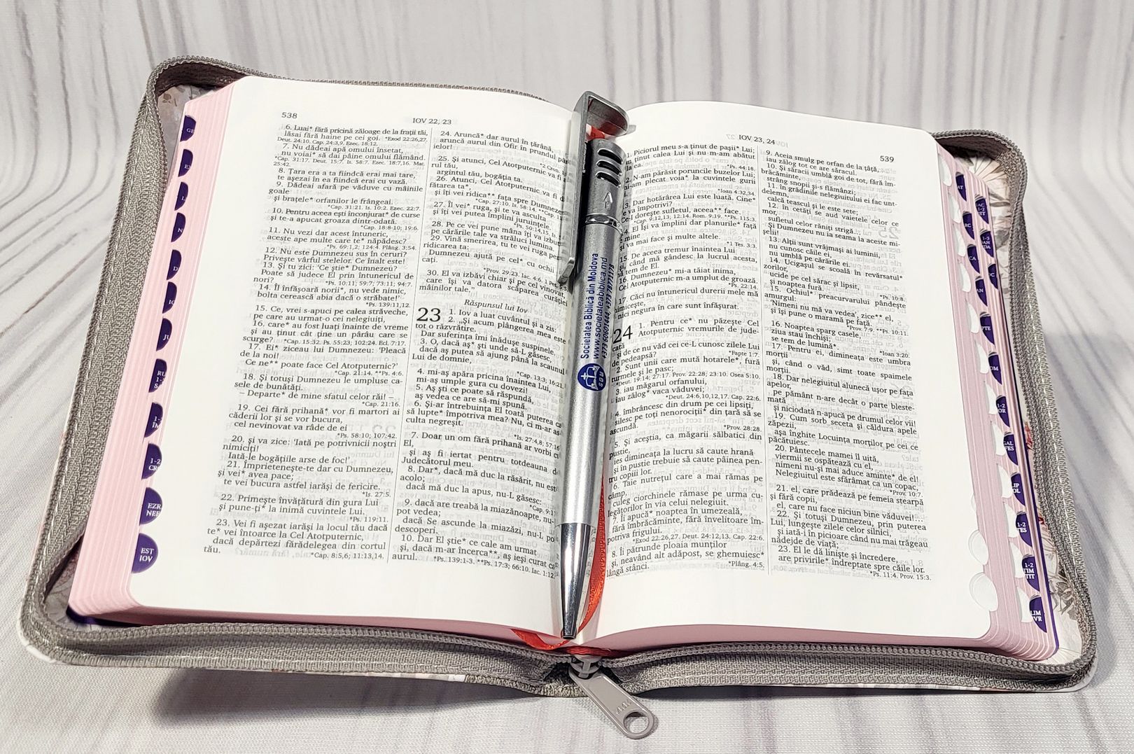 Biblia Rom 046 ZTI (gri)
