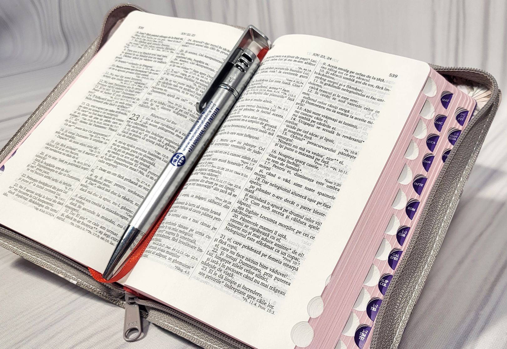 Biblia Rom 046 ZTI (gri)
