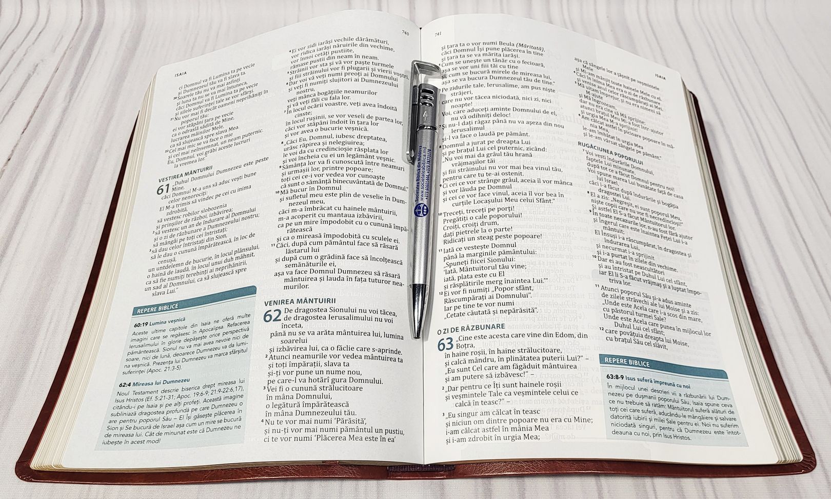 BIBLIA SPERANȚĂ ÎN SUFERINȚĂ – maro