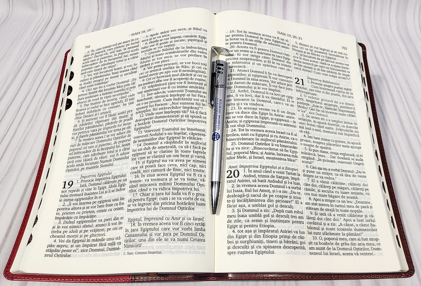 BIBLIA CENTENARA 076 TI (roșu)