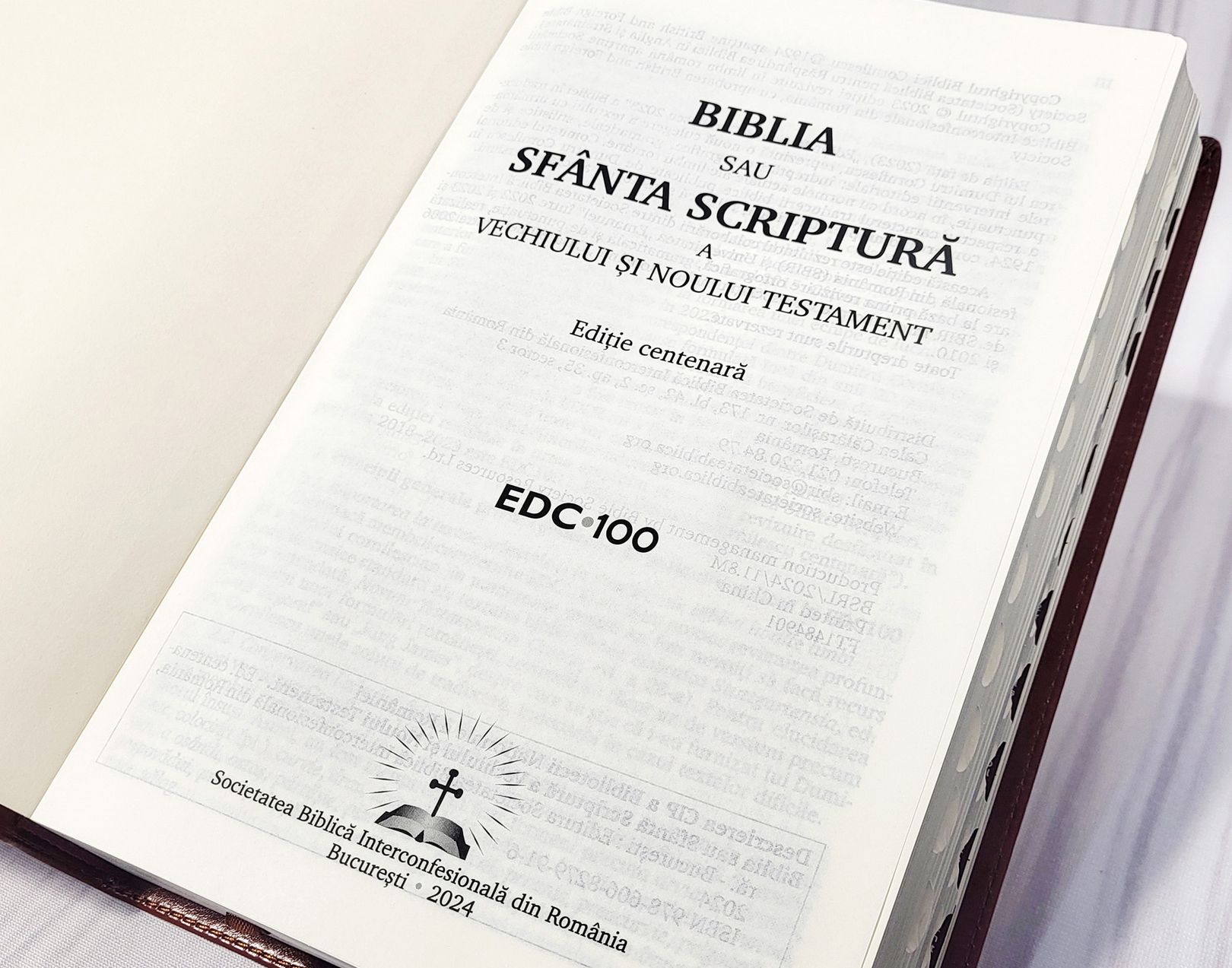 BIBLIA CENTENARA 076 TI (roșu)