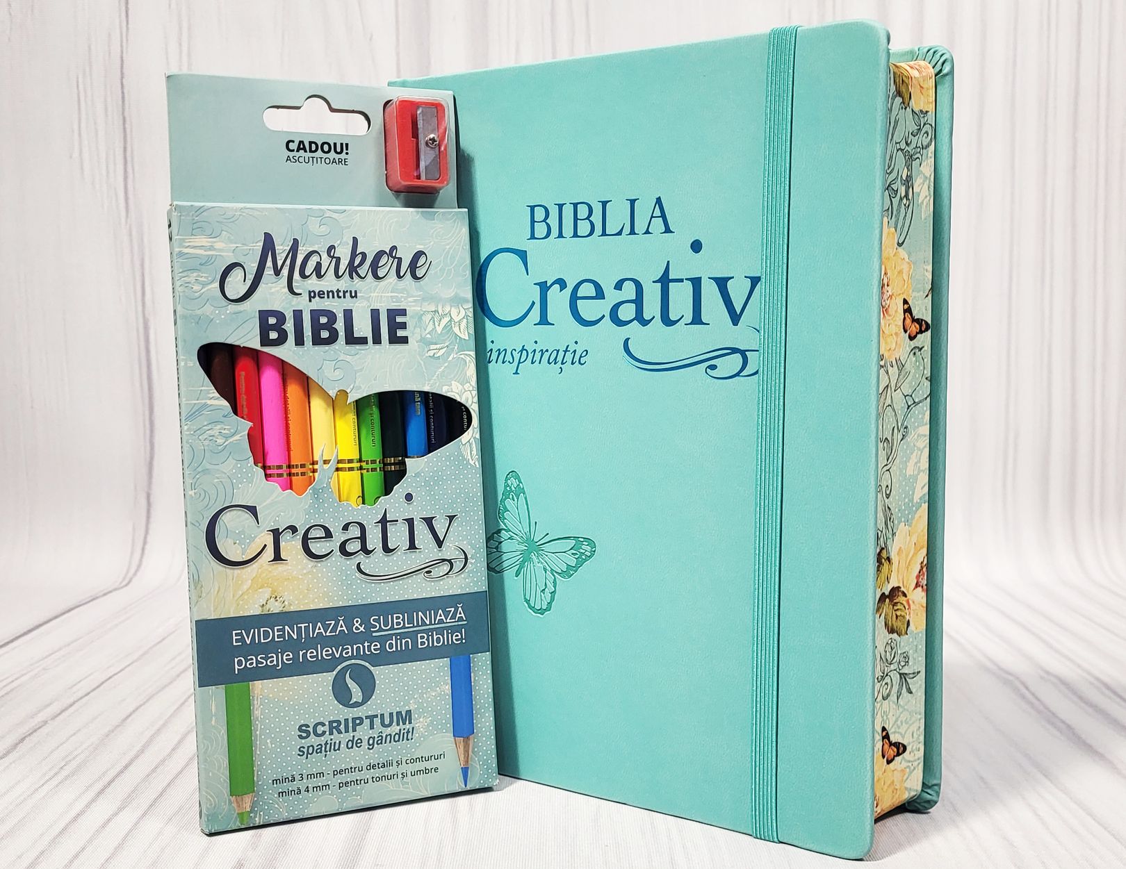 Biblia CREATIVĂ – aquamarin